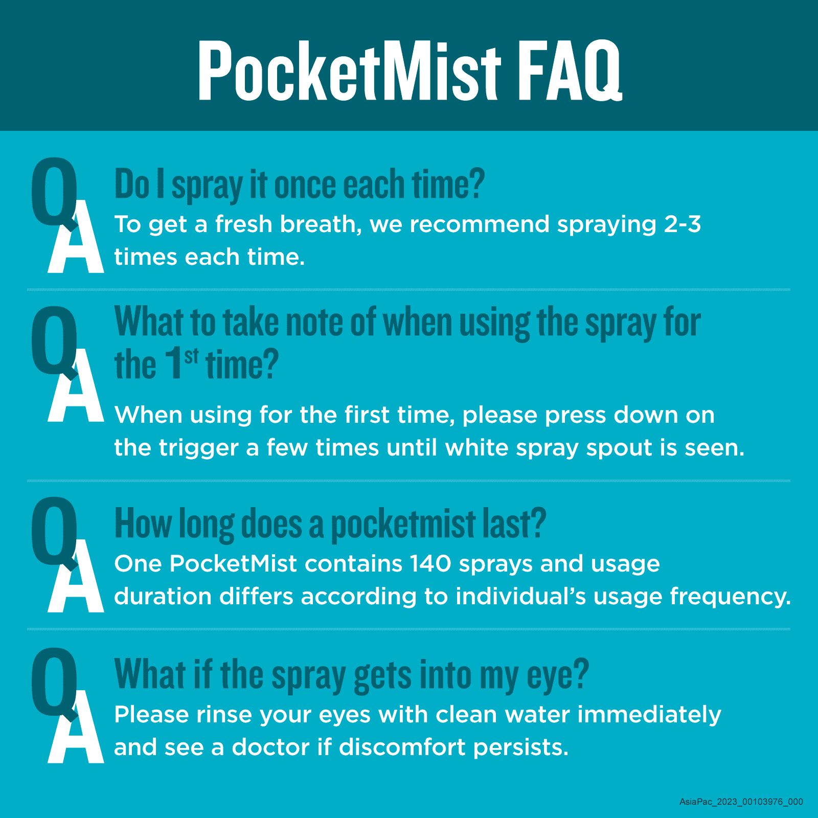 LISTERINE® POCKETMIST COOL MINT - Image 1 - Listerine - en-SG