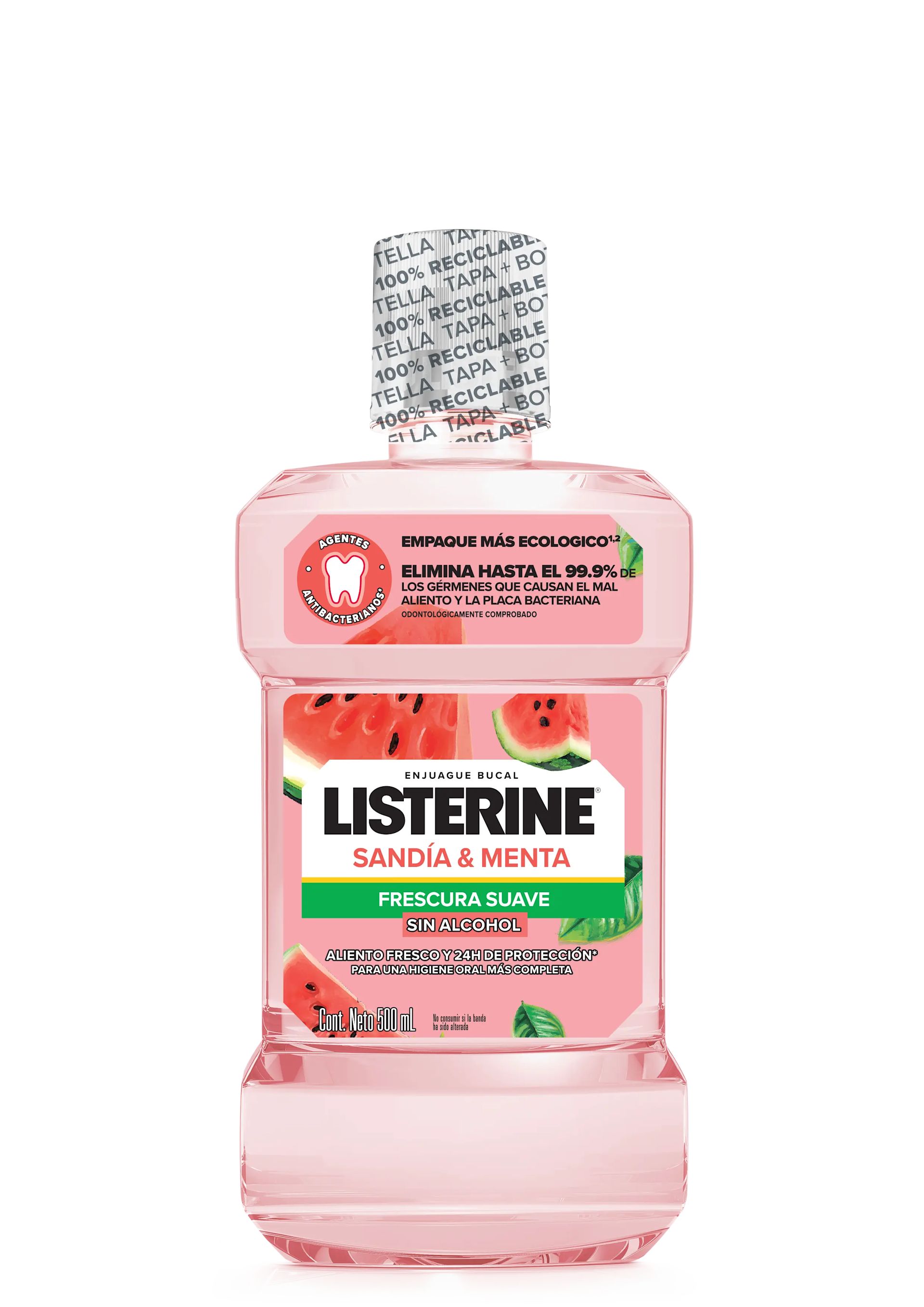 LISTERINE® SANDÍA & MENTA Frescura Suave Sin Alcohol - Image 1