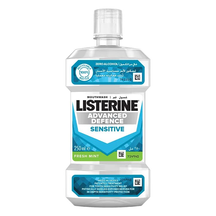 Listerine® Advance Defense Sensitive Mouthwash - Image 1 - Listerine - en-GB