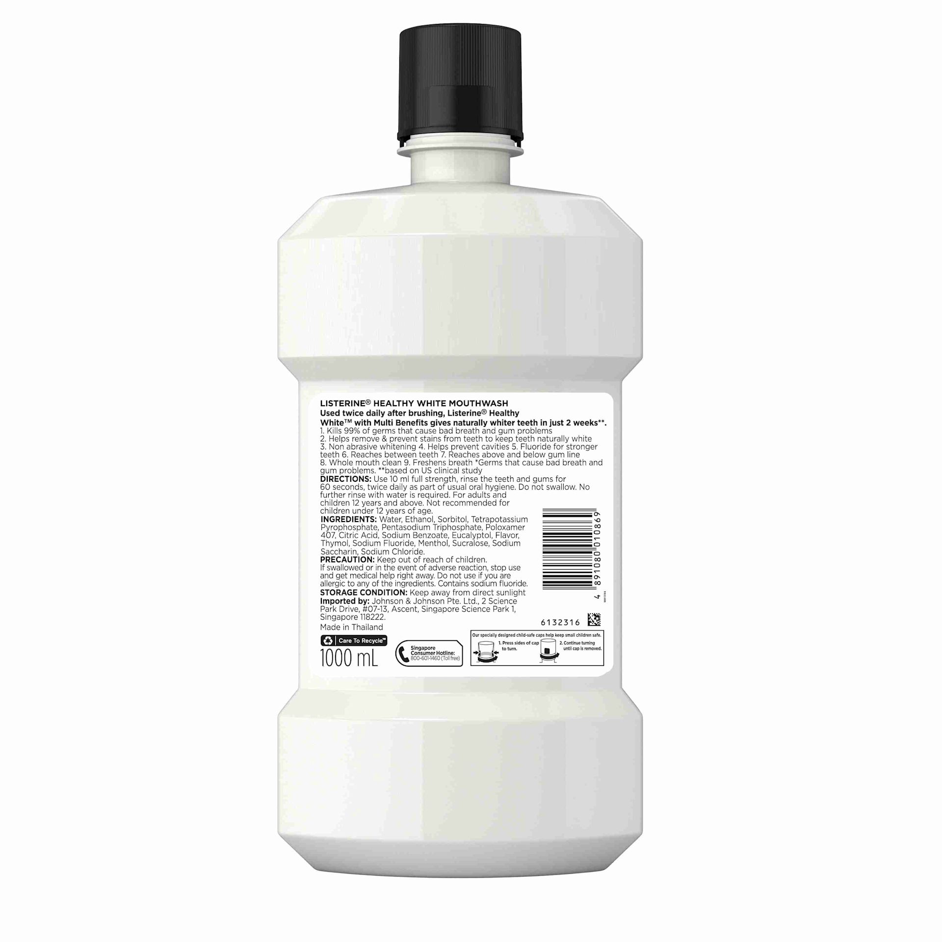 LISTERINE® HEALTHY WHITE - Image 4 - Listerine - en-SG