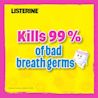 Listerine Smart Rinse Pink Lemonade kills 99% of bad breath germs