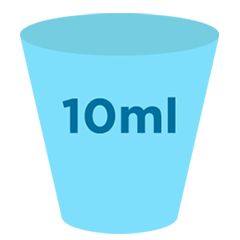 Ten ml cup