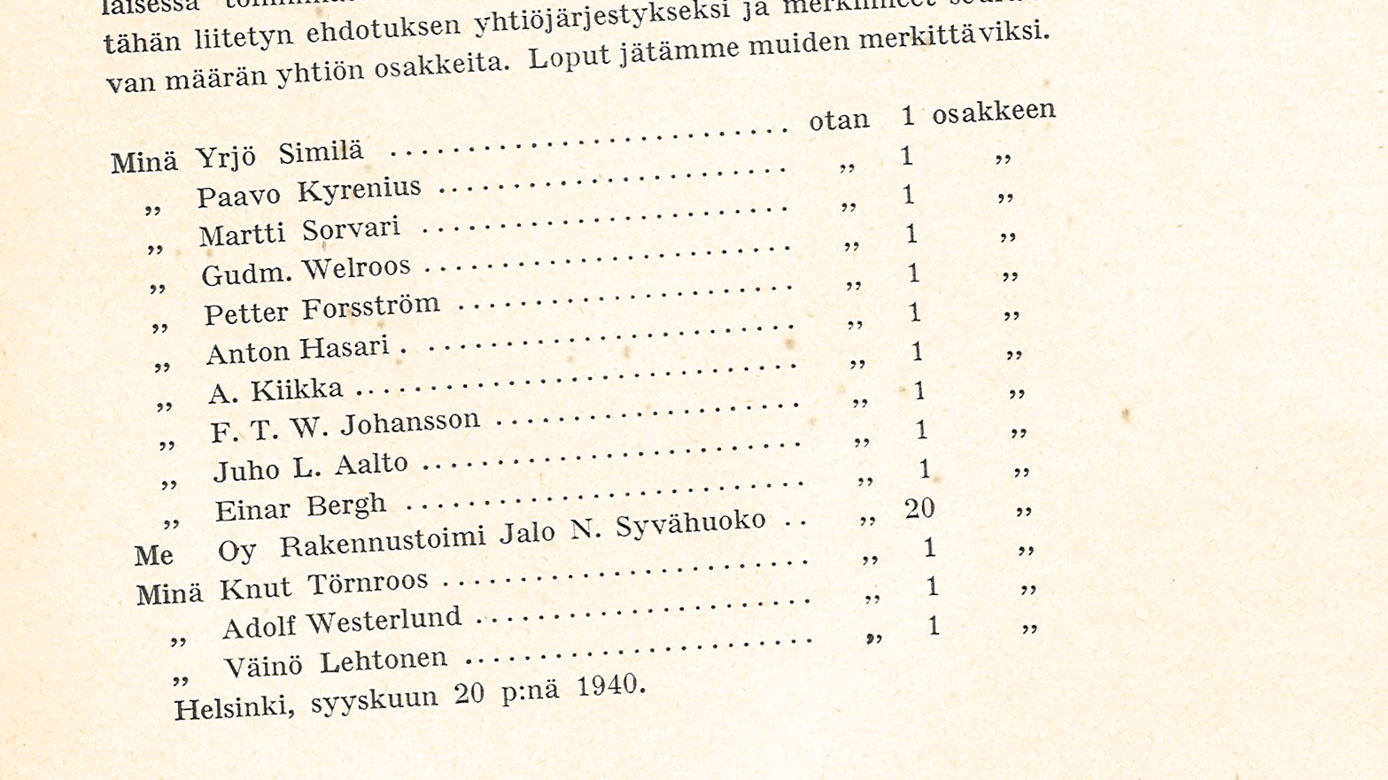 Asuntosijoittamisen ja rakennuttamisen historiaa Suomessa | SATO