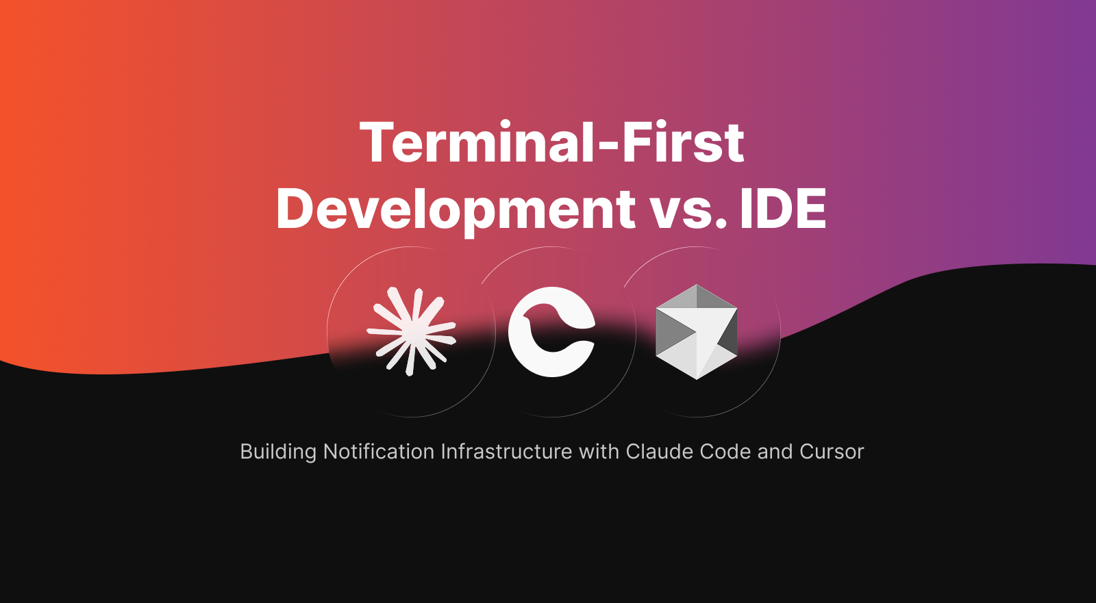 Building Notification Infrastructure with Claude Code and Cursor