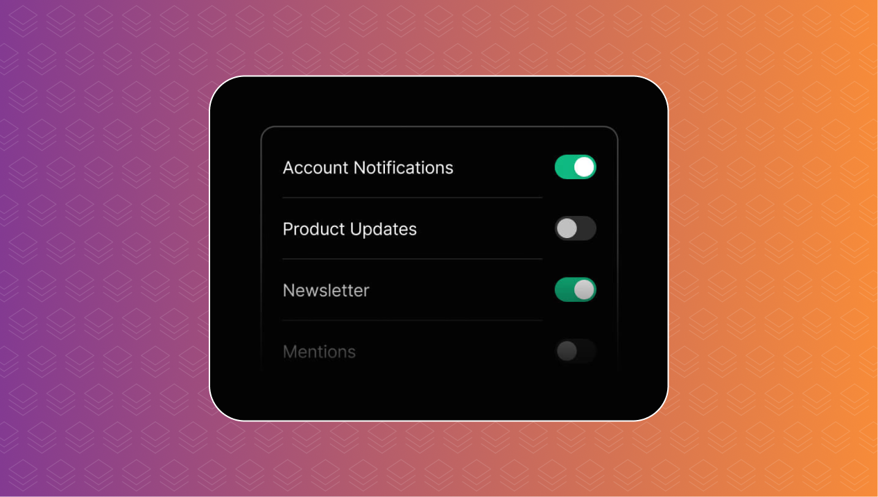 Courier Preferences center dark panel