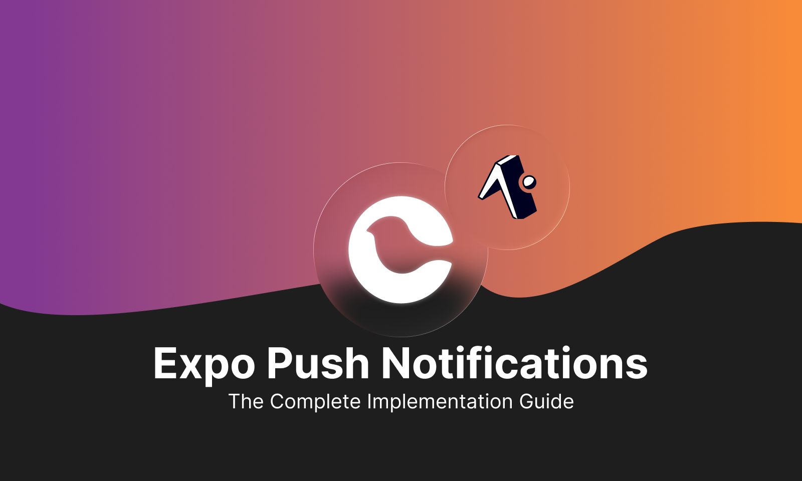 courier and expo push notifications