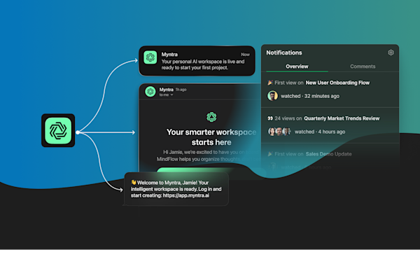 product notifications architecture