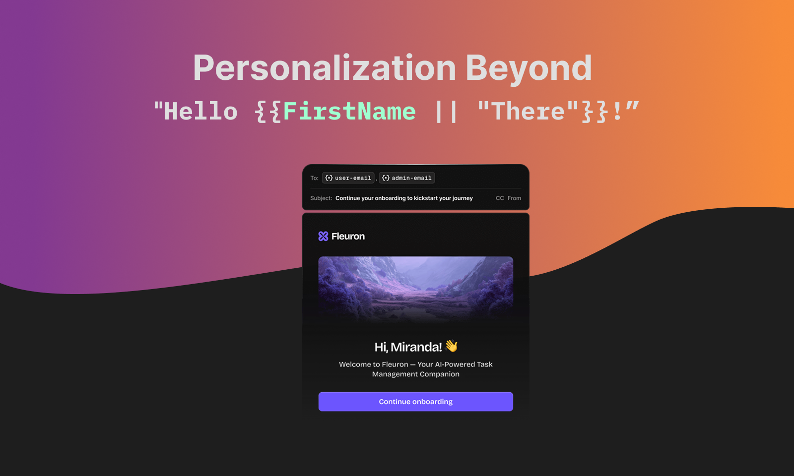notification personalization