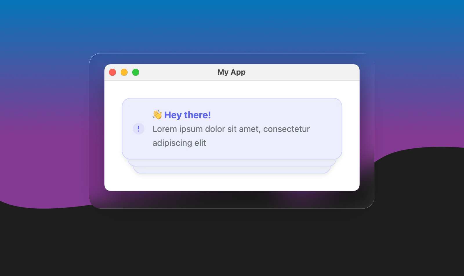 what are toast messages? 