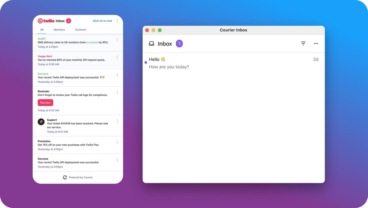 What is a notification center