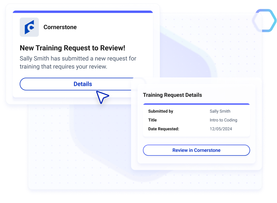 Cornerstone Training Approval