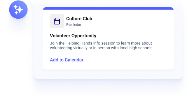 Corporate communication card