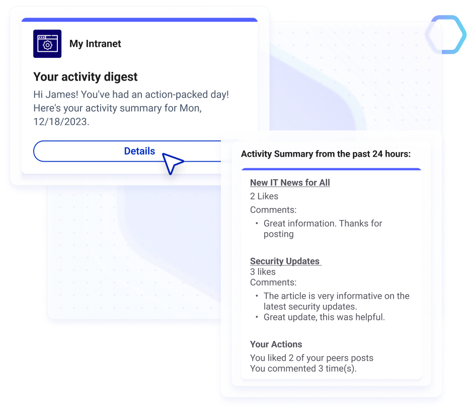 Igloo Intranet Activity Summary