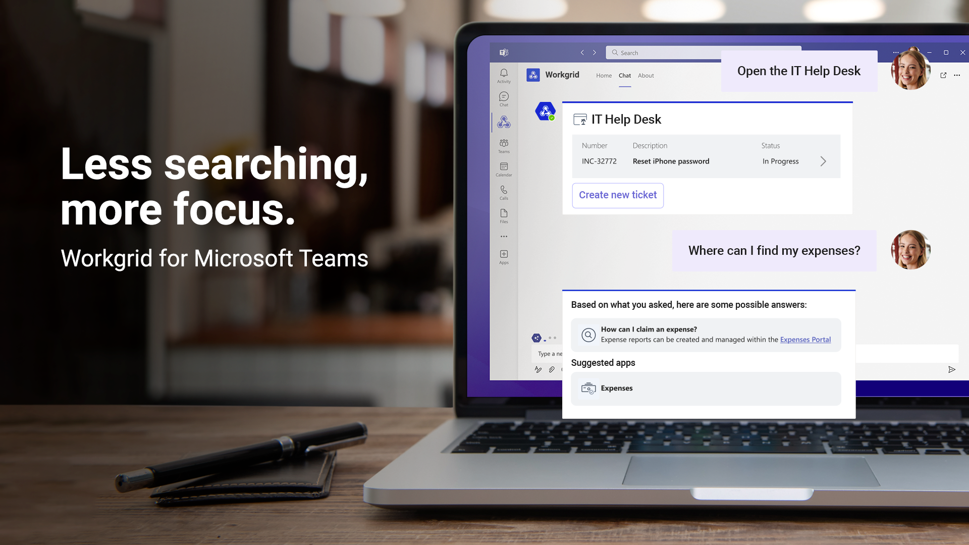 All your info. All in one place. Say hello to a smarter way of working with Workgrid for Microsoft Teams