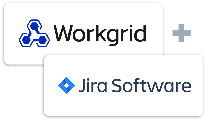 Retrieve issue details, create new issues, and update or close existing issues in Jira through the Workgrid console, eliminating the need to login to the source system.