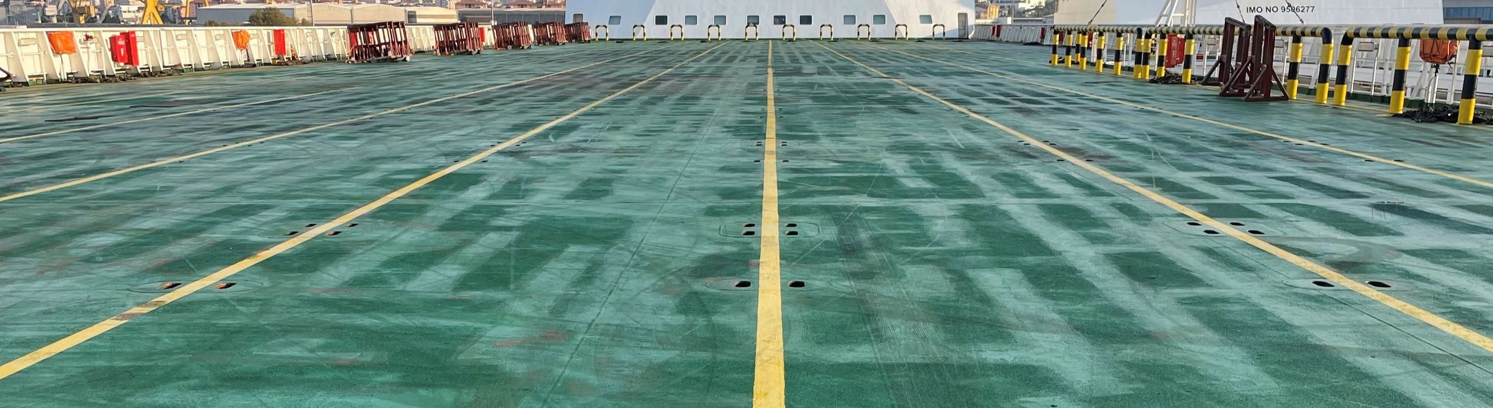 Main deck of a DFDS vessel
