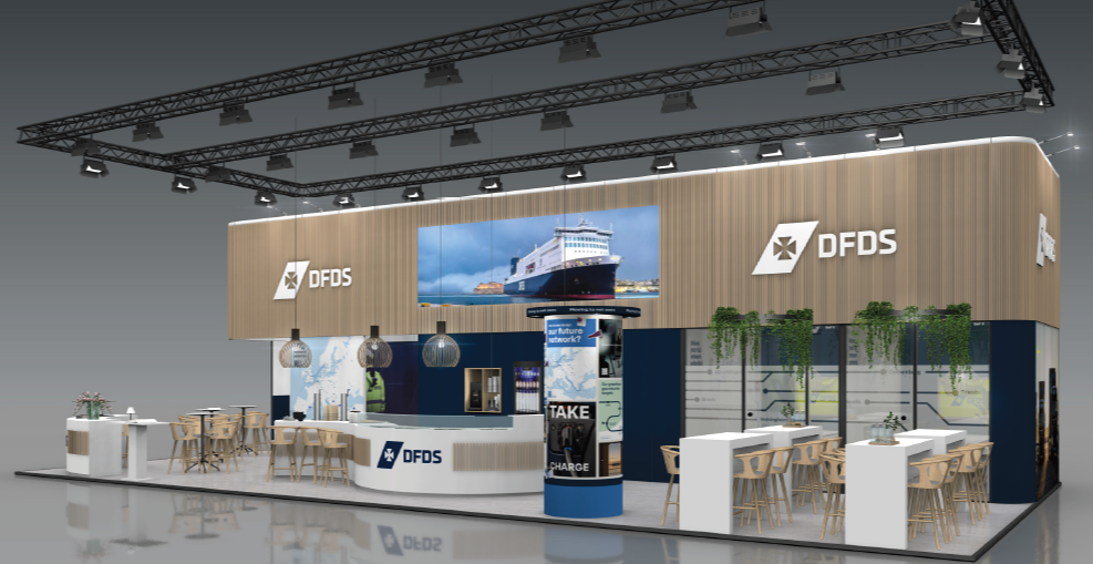 Stand de DFDS en la Feria de Múnich 2025