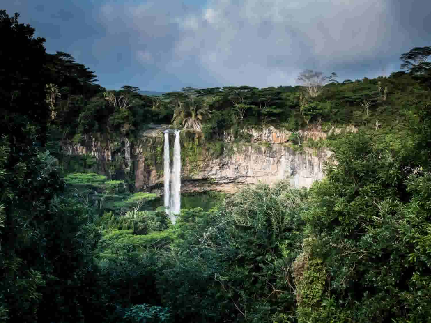 Chamarel Waterfall