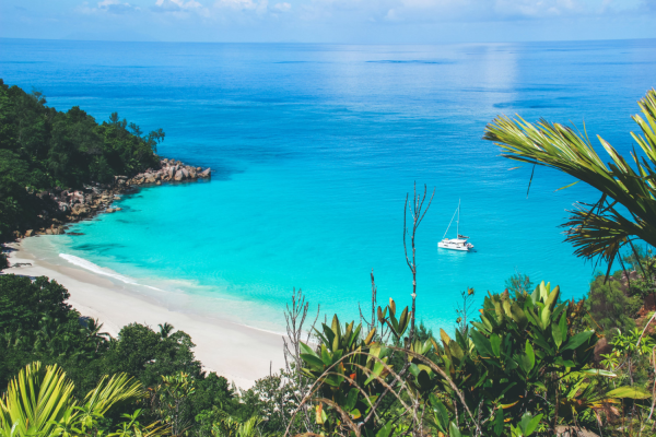 Seychelles catamaran