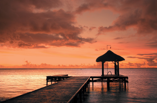 Sunset Mauritius