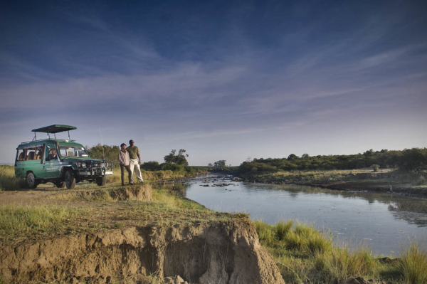 Game Drive by the Mara River