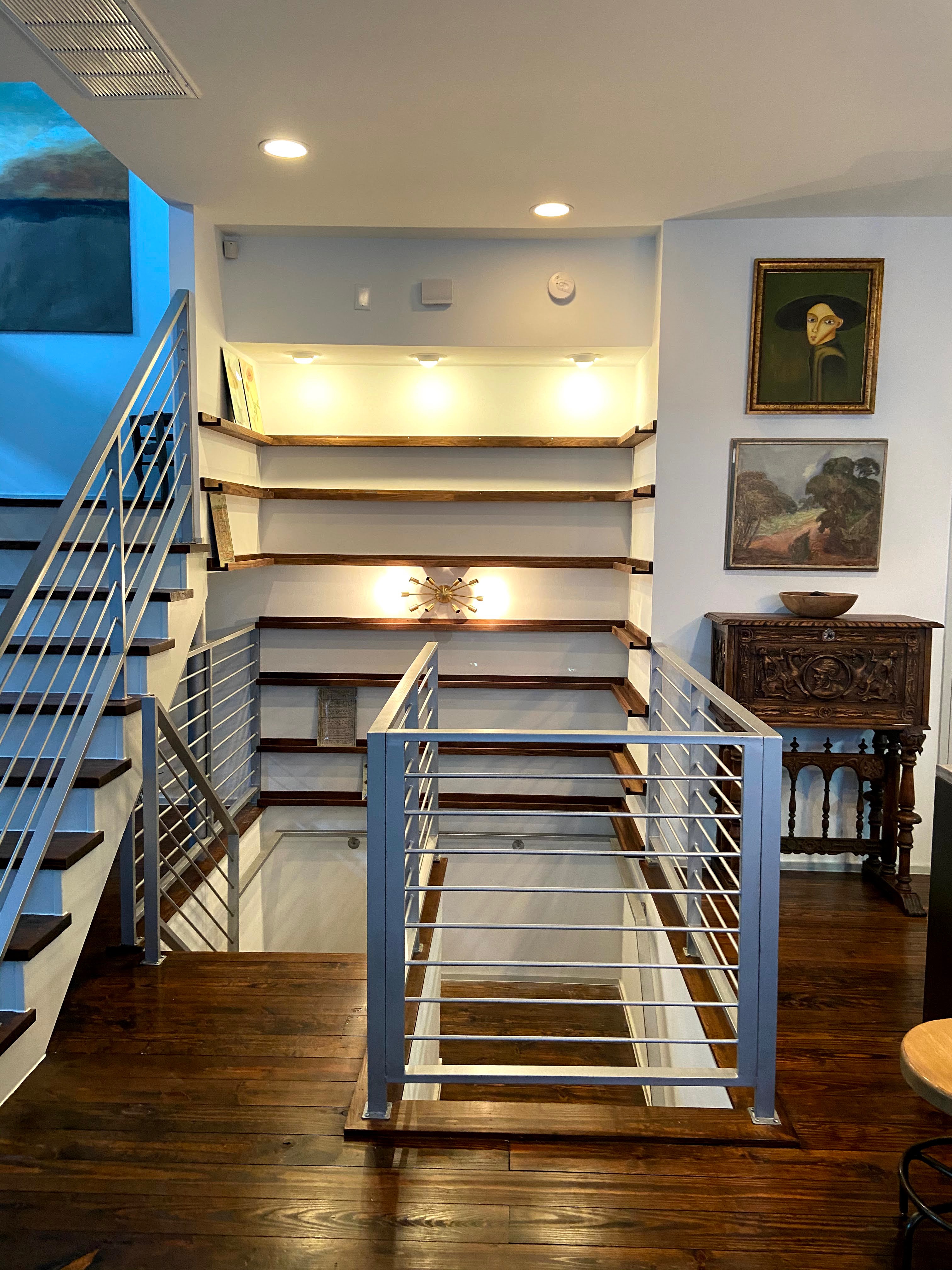 Gary Frith's Countyboy Handyman Custom Stairway Shelving