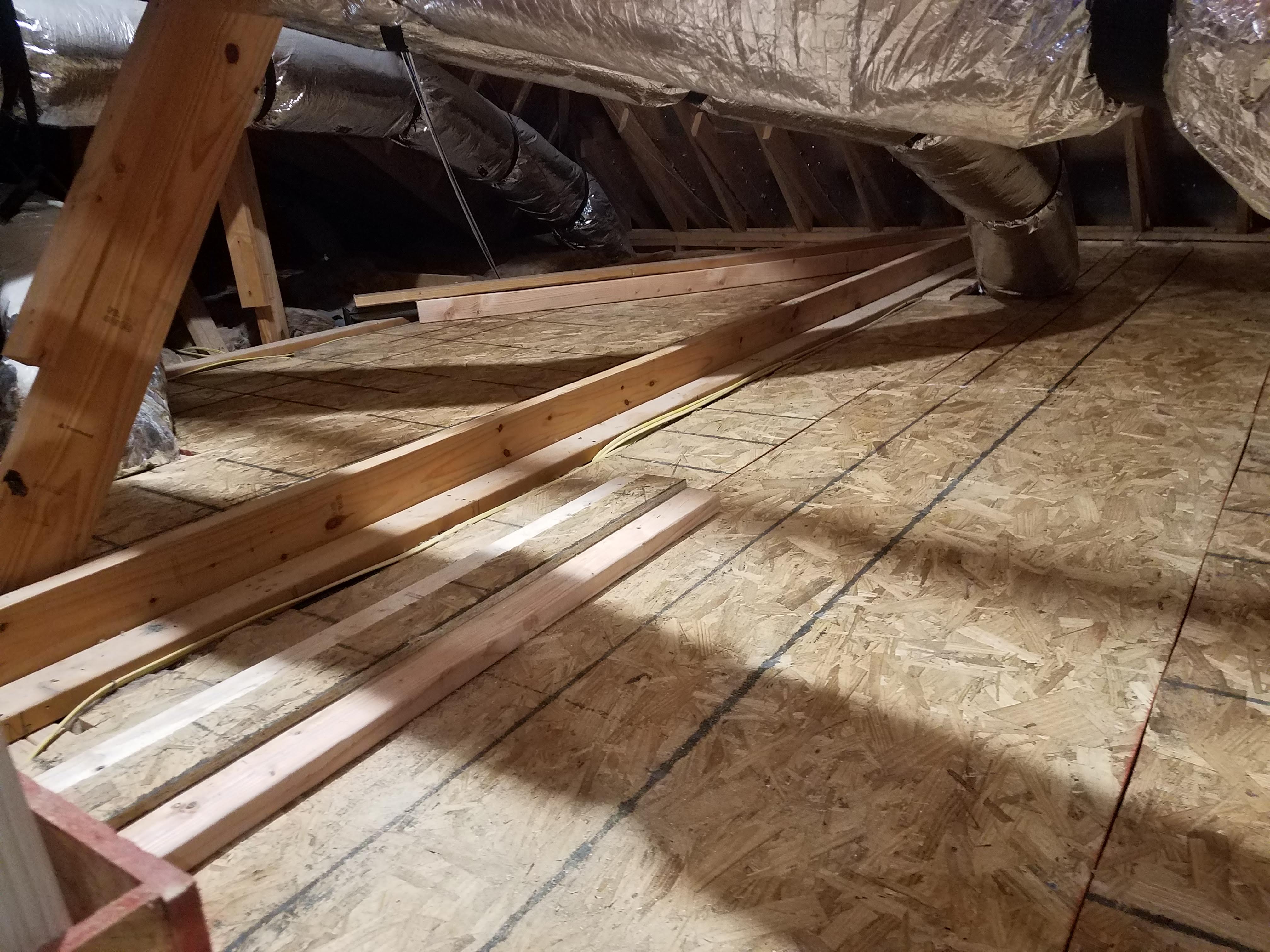 Gary Frith's Countryboy Handyman Attic Flooring 