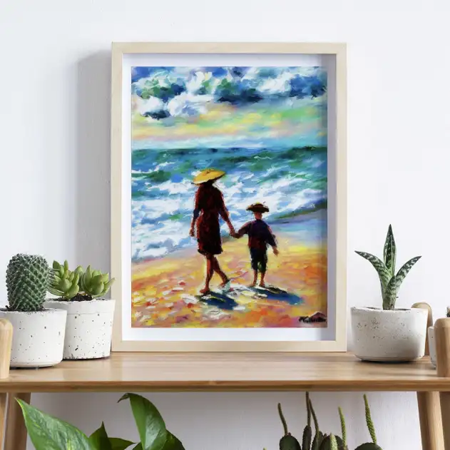 Premium AI Image  Transform Your Space with a Stunning 12x12 Canvas Frame