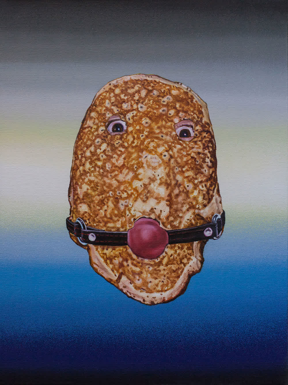 pancake-totrilla-gagball-eyes-painting