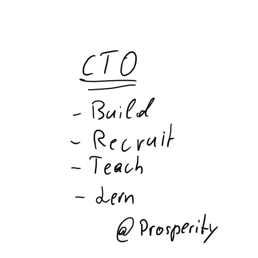 Starting as CTO at Prosperity