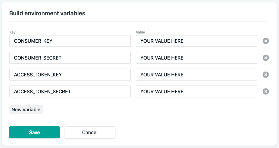 Netlify Environment Variables