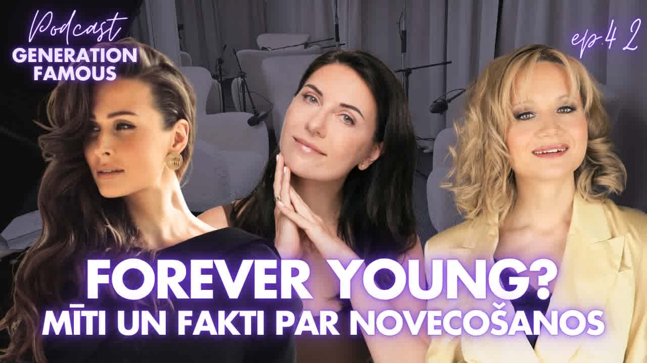 EP42 Dr. Anna Bērziņa – krunciņas, kolagēns, SPF un mūžīga jaunība jeb mīti un fakti par novecošanos
