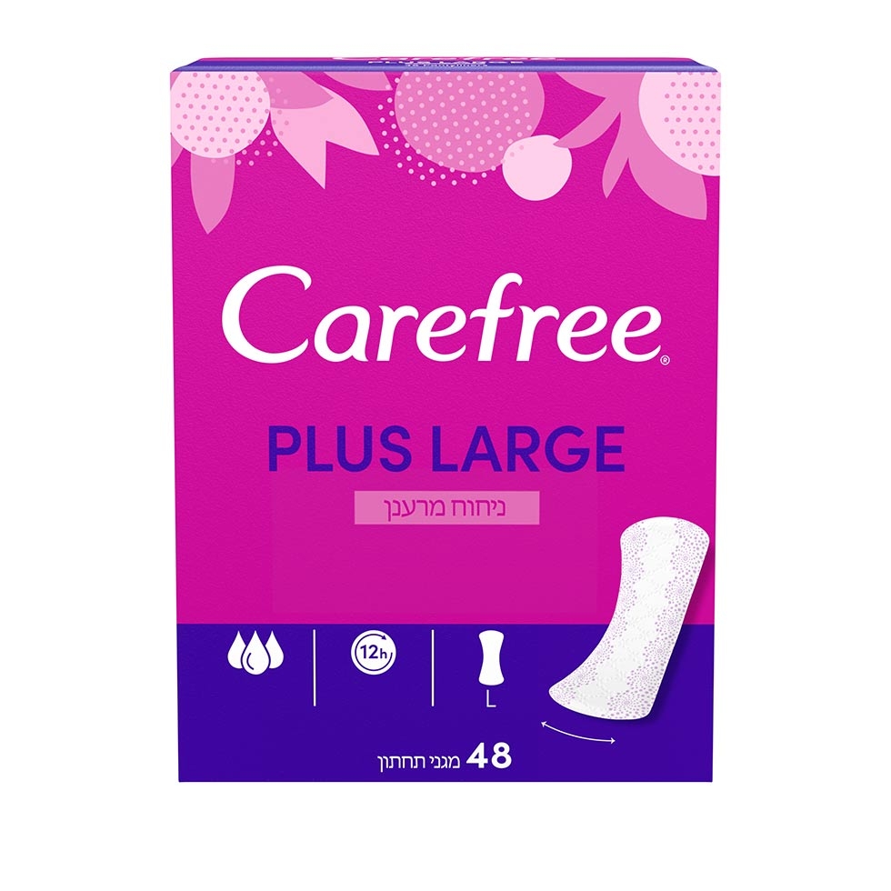   ניחוח מרענן Carefree<sup>®</sup> Plus Large