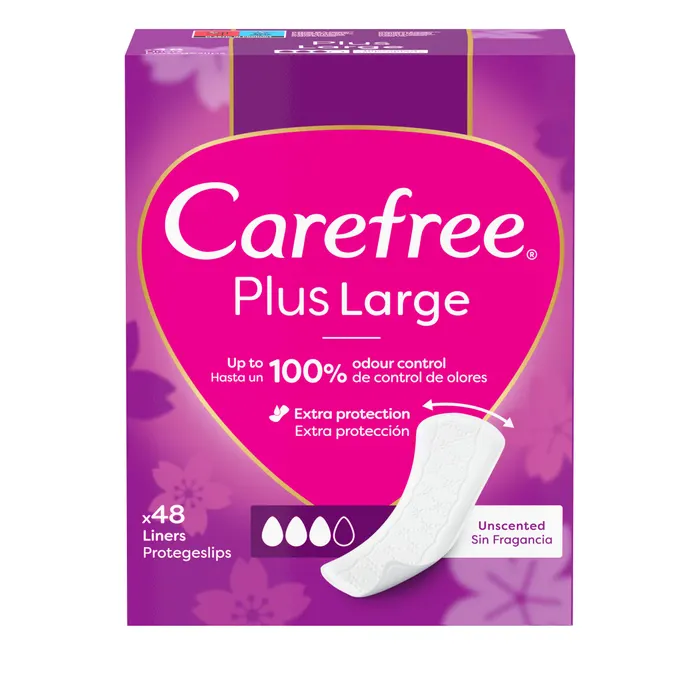   ניחוח מרענן Carefree<sup>®</sup> Plus Large