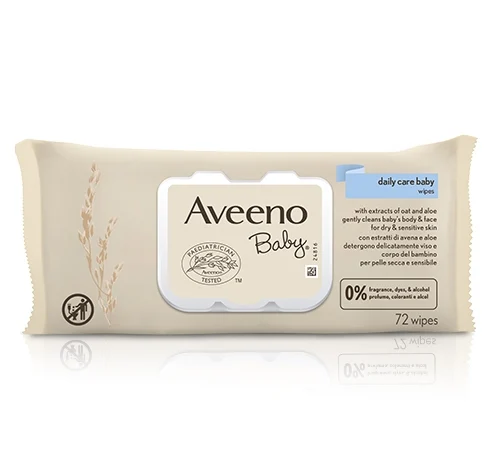 AVEENO<sup>®</sup> Baby Toalhitas