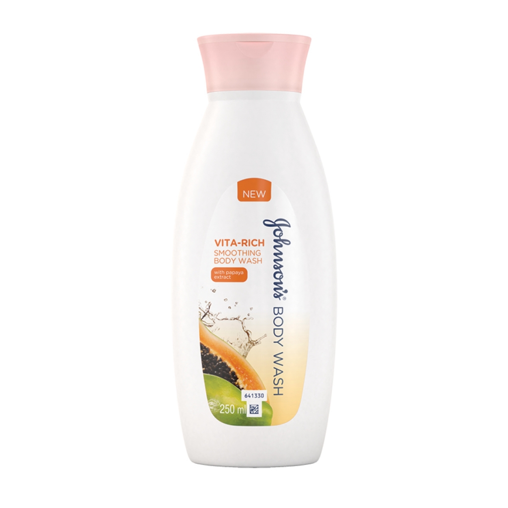 JOHNSON’S® Body Care Vita Rich Smoothing Body Wash with Papaya extract