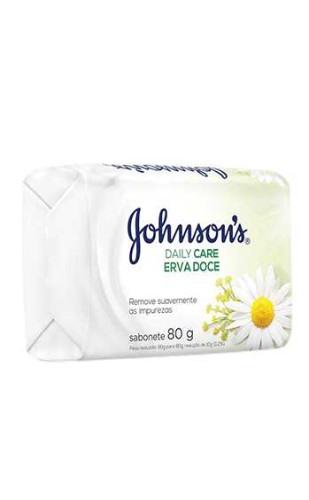 Sabonete JOHNSON’S® DAILY CARE Erva Doce