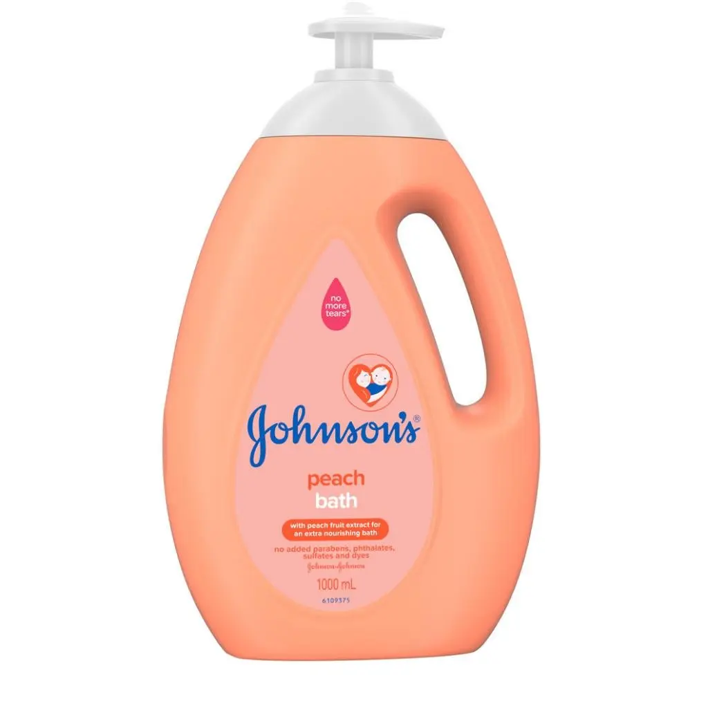 johnsons-baby-peach-bath-front
