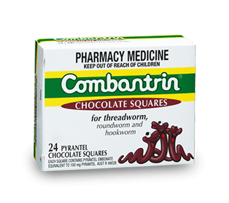 COMBANTRIN® Chocolate Squares
