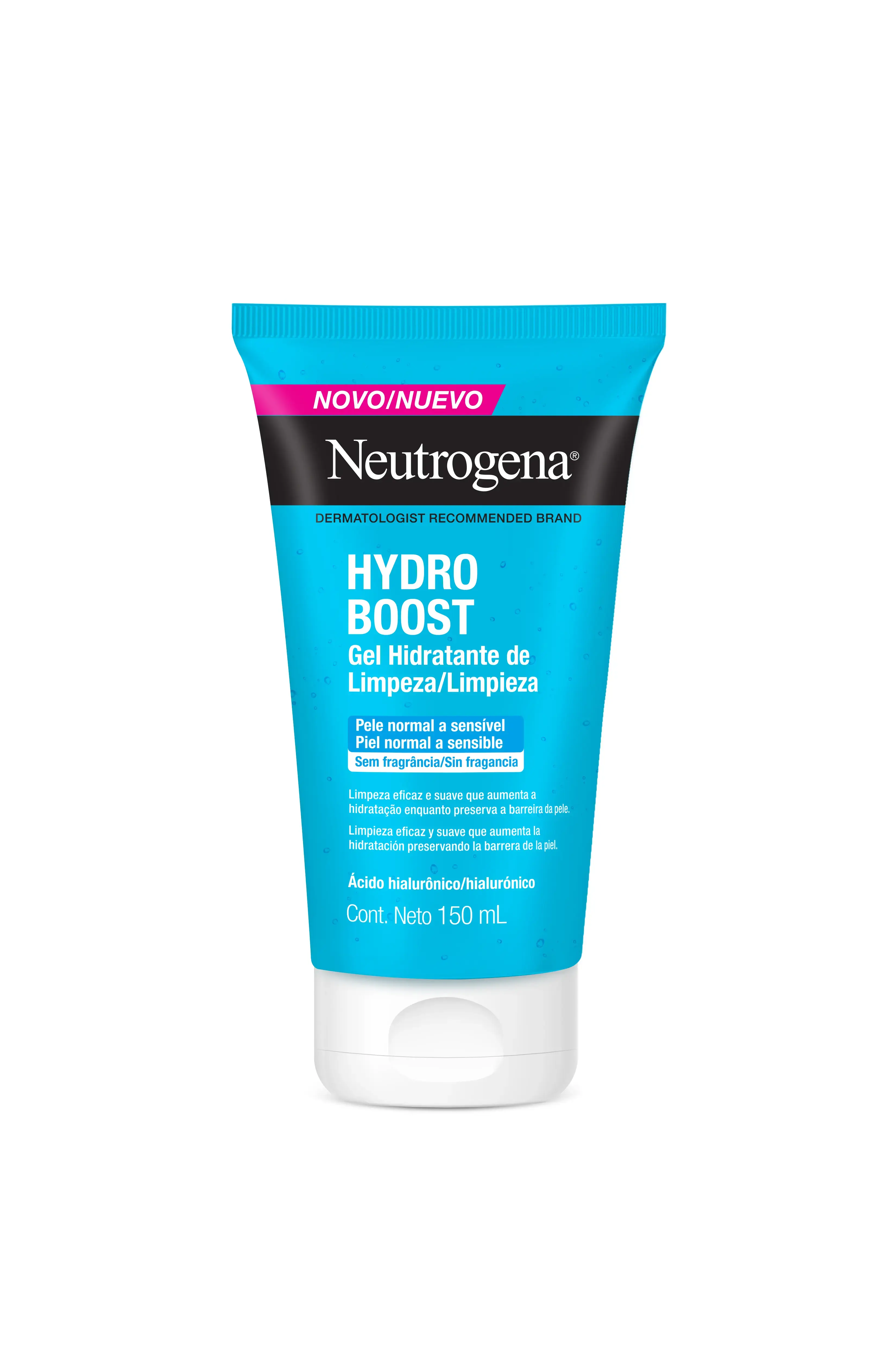 NEUTROGENA® HYDRO BOOST Ácido Hialurónico GEL HIDRATANTE DE LIMPIEZA
