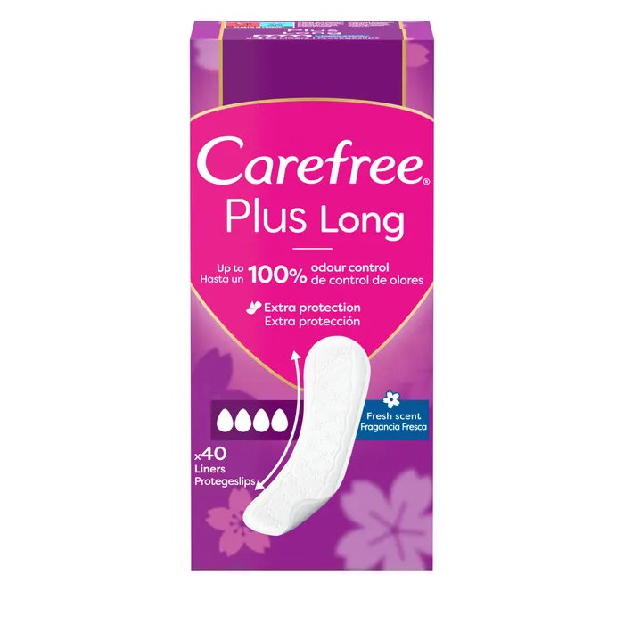   ניחוח עדיןCarefree<sup>®</sup> Plus Long