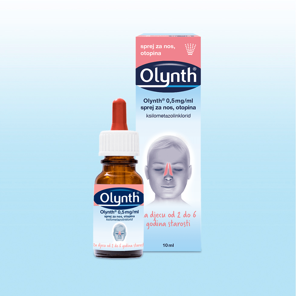Olynth 0,5 mg/ml sprej za nos, otopina