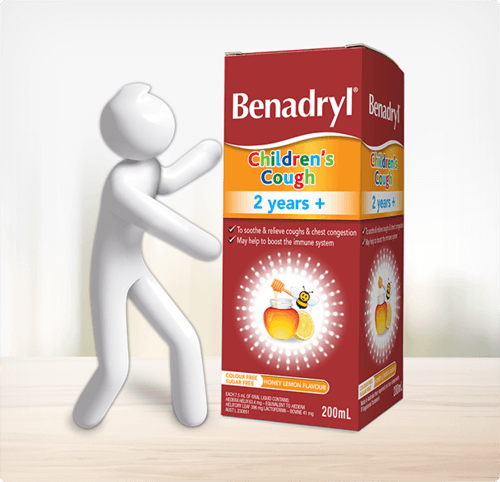  BENADRYL® Children’s Cough Liquid 2 Years +