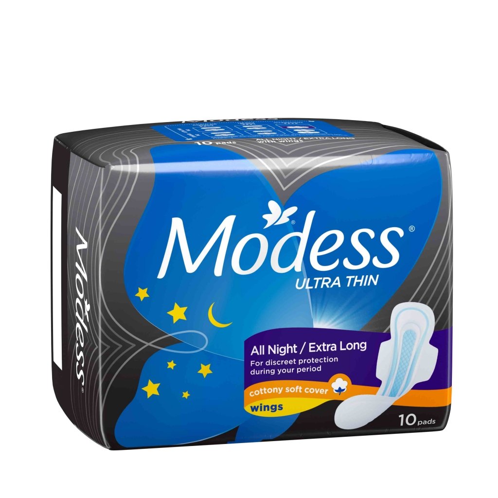 All Night Ultra Thin Pads | Overnight Pads | Modess® Philippines