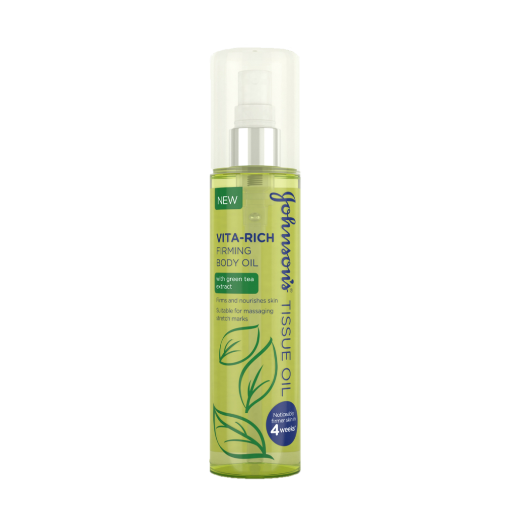 JOHNSON’S® Vita Rich Firming Body Oil with Green Tea Extract