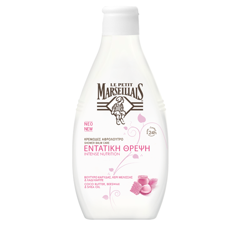 Gel de duş intens hidratant  Unt de cocos & Ceară de albine & Ulei de Karité
