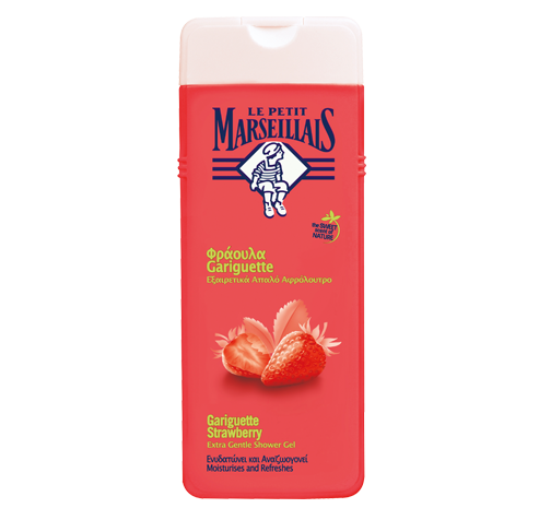 GEL DE DUŞ HIDRATANT CĂPŞUNI GARIGUETTE