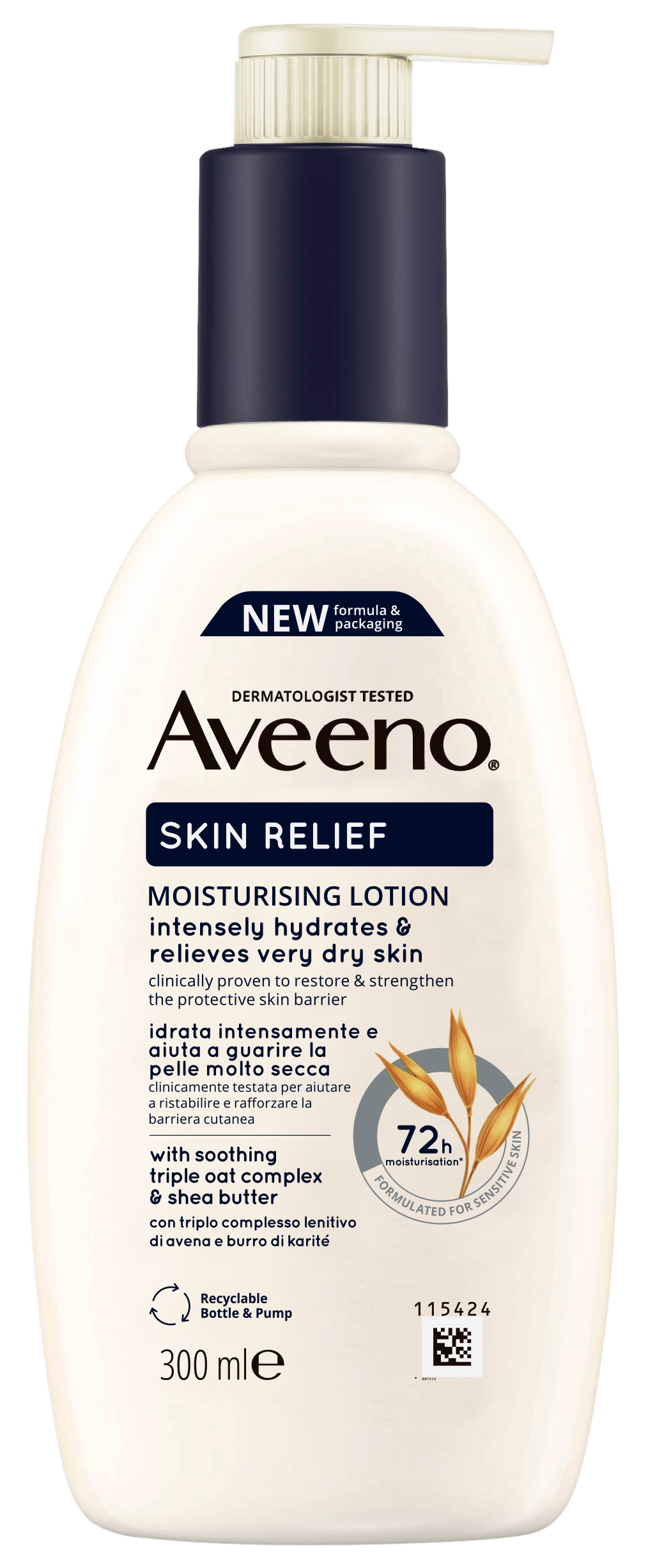 Aveeno Skin Relief Body Lotion 300ml NoShad
