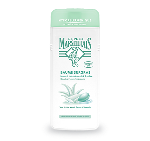 Gel de duș Surgras cu extract de Aloe Vera & Unt de Migdale Le Petit Marseillais<sup>®</sup>