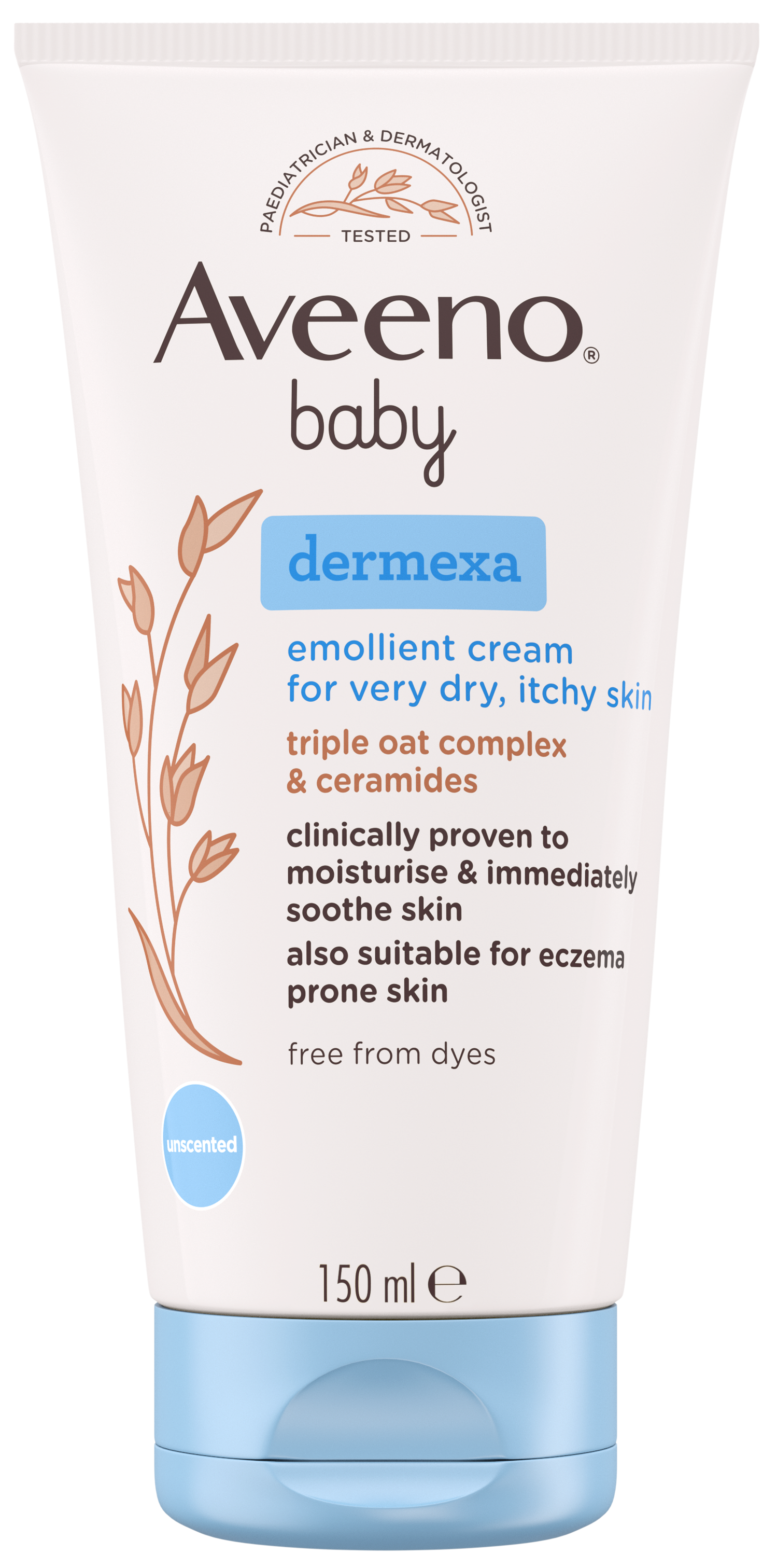 AVEENO® Baby Dermexa Emollinet Cream For Dry Skin | AVEENO® Baby
